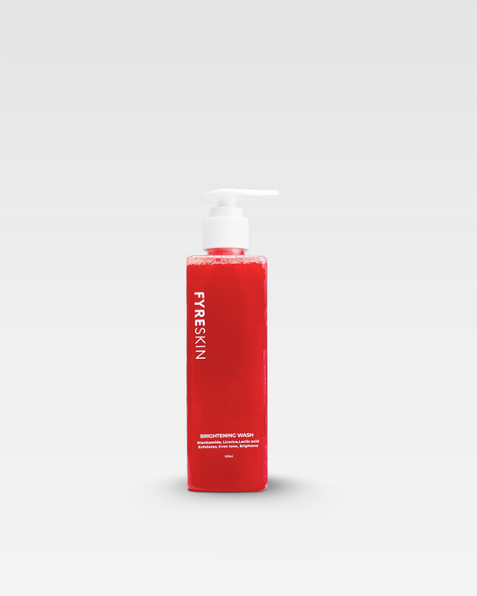 Brightening body wash