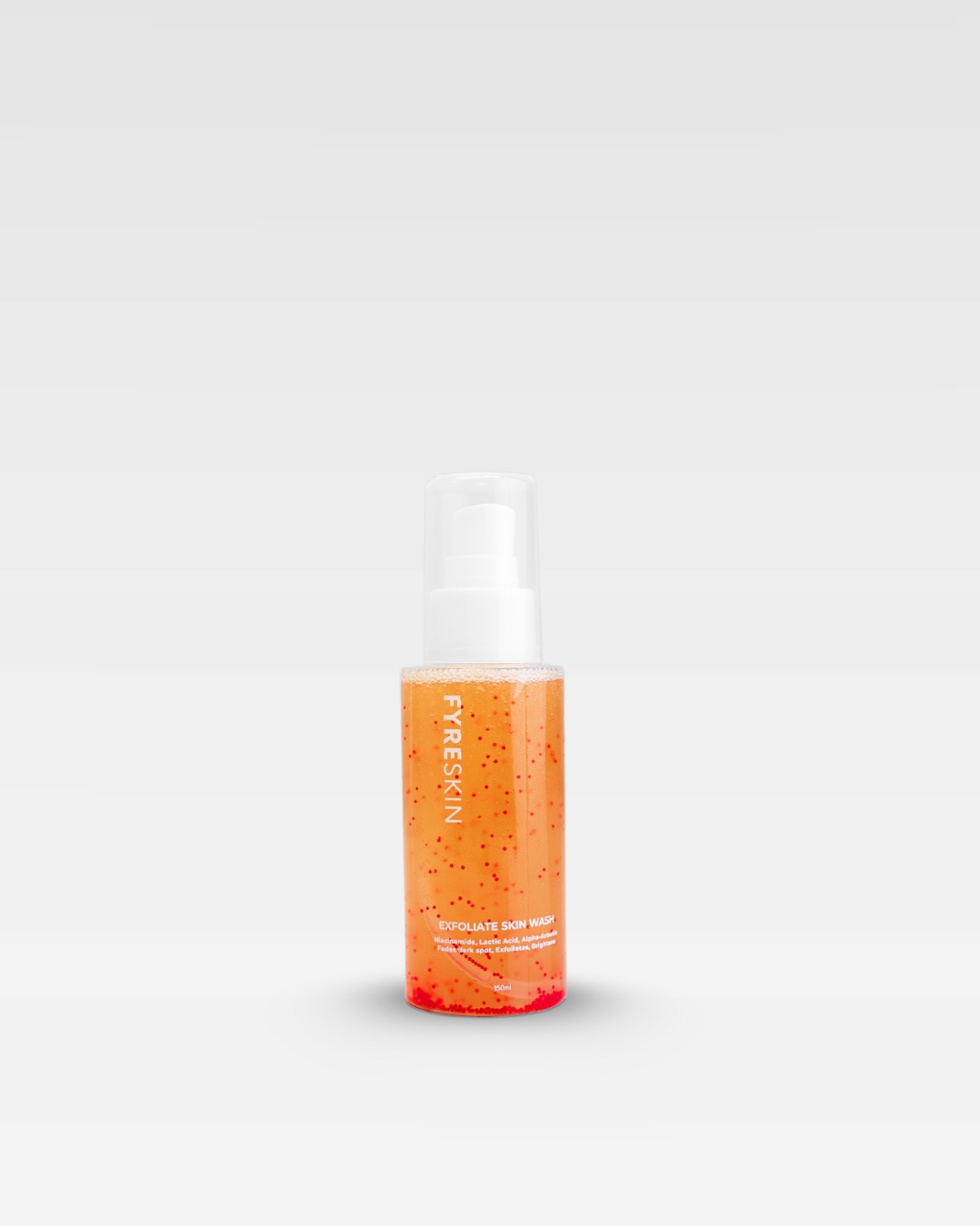 Exfoliate skin wash